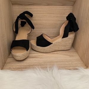 women's sandals, black size 7